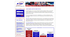 Desktop Screenshot of loginlogistics.com